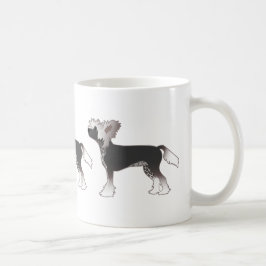 Chinesischer Zierspielzeug-Hund - Grundriss Kaffeetasse