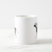 Chinesischer Zierspielzeug-Hund - Grundriss Kaffeetasse (Mittel)