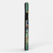 Chinesischer Zirkel Blau grün Case-Mate iPhone Hülle (Hinten/Rechts)