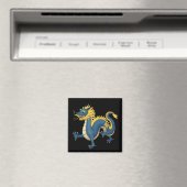 Chinesischer Zodiac Dragon Astrologie Schild Schwa Magnet (In Situ (Geschirrspüler))
