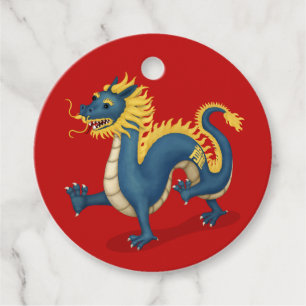 Chinesischer Zodiac Dragon Niedlich Astrologie Sch Geschenkanhänger