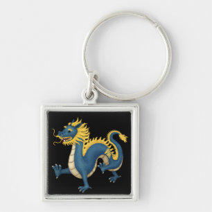 Chinesischer Zodiac Dragon Niedlich Astrologie Sch Schlüsselanhänger