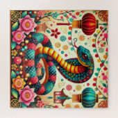 Chinesischer Zodiac Puzzle (Horizontal)
