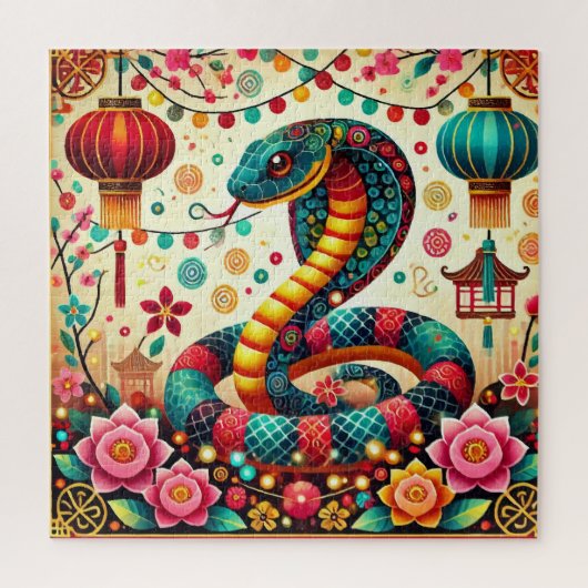 Chinesischer Zodiac Puzzle (Vertikal)