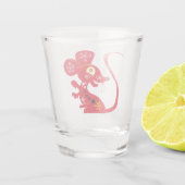 Chinesischer Zodiac Rat Schnapsglas (Rückseite)