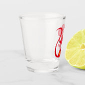 Chinesischer Zodiac Rat Schnapsglas (Links)