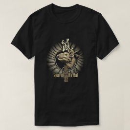 Chinesischer Zodiac "Rat" T-Shirt