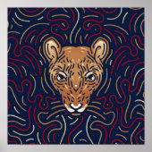 Chinesischer Zodiac Rat | Zodiac Digital Print Poster (Vorne)