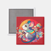 Chinesischer Zodiac: Von Ratten zu Riches Magnet (Vorderseite/Rückseite)
