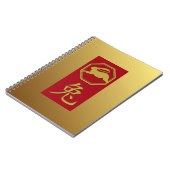 Chinesischer Zodiak - 2023 Jahr des Kaninchens - N Notizblock (Linke Seite)