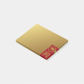 Chinesischer Zodiak - Hund - Postnotizen Post-it Klebezettel (angewinkelt)