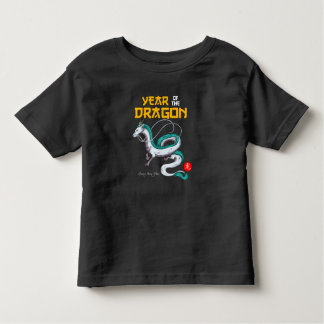 Chinesischer Zodiakdrache 2024 Kleinkind T-shirt