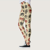Chinesisches Alphabet Leggings (Links)