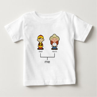 Chinesisches/amerikanisches Baby-Familien-T-Shirt Baby T-shirt