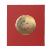 Chinesisches Astrologie-Notepad Notizblock (Vorderseite)