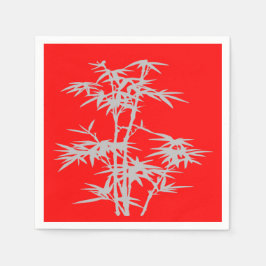 Chinesisches Bambusdinner Party Serviette