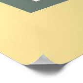 Chinesisches Bildcroll-Symbol für Harmonie Poster (Ecke)