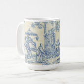Chinesisches blaues Toile Kaffeetasse (Vorderseite Links)