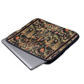 Chinesisches Blumenmuster mit schönen Vögeln Laptopschutzhülle (Vorne Knopf)
