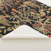 Chinesisches Blumenmuster mit schönen Vögeln Sherpadecke (3/4)