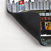 Chinesisches Boot Victoria Harbour Hong Kong Mousepad (Ecke)