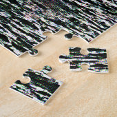 Chinesisches Boot Victoria Harbour Hong Kong Puzzle (Seite)