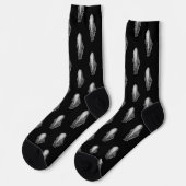 Chinesisches Cabbage-Portrait-Foto Socken (Linkes Detail)