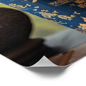 Chinesisches Design-Plakat für die Liquor-Verpacku Poster (Ecke)