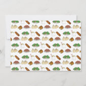 Chinesisches Dim Sum Shumai Dumplings Food Festiva Einladung (Rückseite)