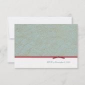 Chinesisches Double Happy UAWG Mailer Set RSVP Karte (Vorderseite)