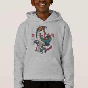 Chinesisches Drache Ost-Zodiakzeichen Hoodie