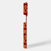 Chinesisches Drachenmuster Jahr des Drachen 2024 iPhone Hülle (Rechte Seite)