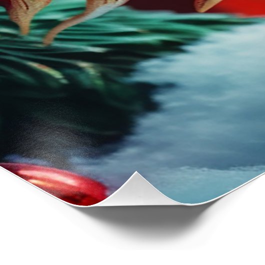 chinesisches Drachensymbol 2024 Poster (Ecke)