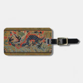 Chinesisches Drachensymbol Antiasiatisch Gepäckanhänger (Vorderseite horizontal)