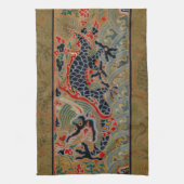 Chinesisches Drachensymbol Antiasiatisch Küchentuch (Vertikal)