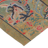 Chinesisches Drachensymbol Antiasiatisch Kurzer Tischläufer (Ecke)