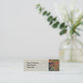 Chinesisches Drachensymbol Antiasiatisch Mini Visitenkarte (Stehend Vorderseite)