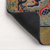 Chinesisches Drachensymbol Antiasiatisch Mousepad (Ecke)