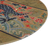 Chinesisches Drachensymbol Antiasiatisch Schneidebrett (Ecke)