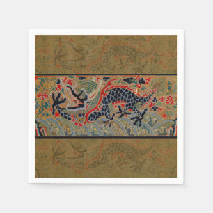 Chinesisches Drachensymbol Antiasiatisch Serviette