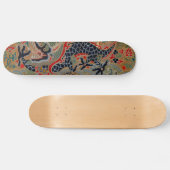 Chinesisches Drachensymbol Antiasiatisch Skateboard (Horizontal)