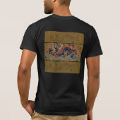 Chinesisches Drachensymbol Antiasiatisch T-Shirt (Rückseite)