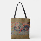 Chinesisches Drachensymbol Antiasiatisch Tasche (Rückseite)