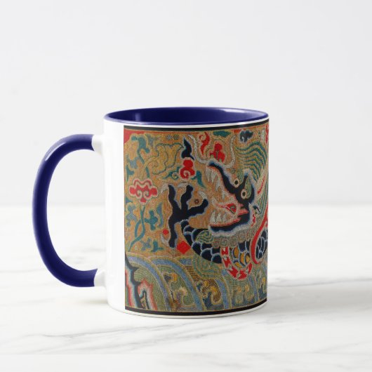 Chinesisches Drachensymbol Antiasiatisch Tasse (Links)