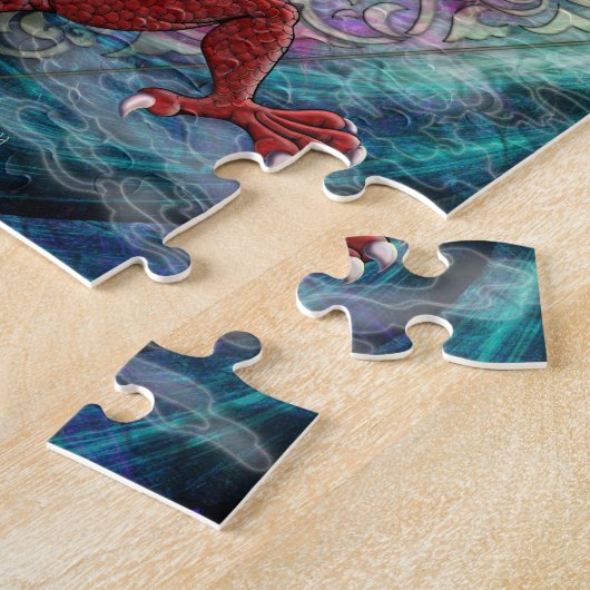 Chinesisches Drachepuzzlespiel Puzzle (Seite)