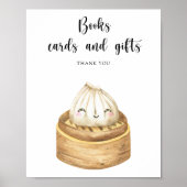 Chinesisches Dumping - Bücherkarten und -geschenke Poster (Vorne)