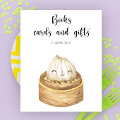 Chinesisches Dumping - Bücherkarten und -geschenke Poster