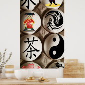 Chinesisches Eierposter Poster (Küche)
