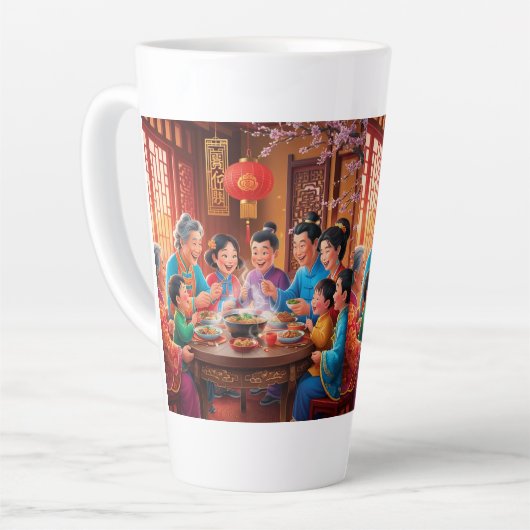 Chinesisches Familienfest Milchtasse (Linke Ecke)