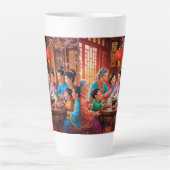 Chinesisches Familienfest Milchtasse (Vorderseite)